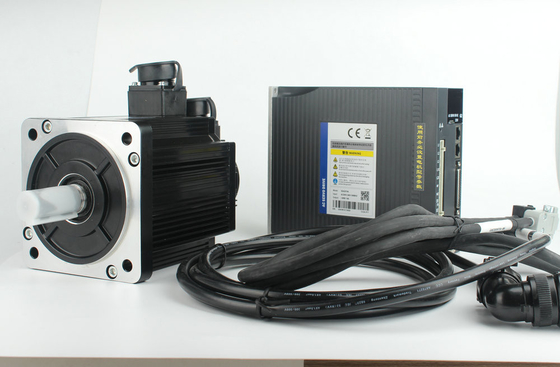 سروموتور 3 فاز Ac 80mm 2.39N.M 750W با درایور برای سیستم CNC