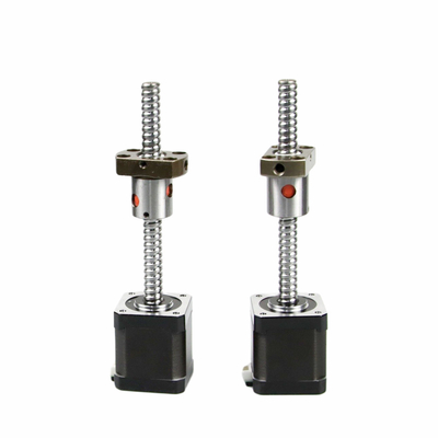 Jkongmotor موتور خطی میکرو سفارشی موتور خطی ترکیبی NEMA 8 11 17 23 24 34 موتور خطی با پیچ
