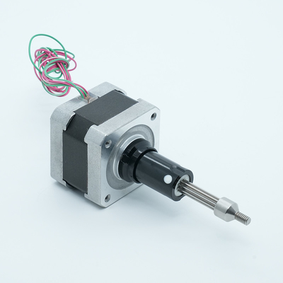 Jkongmotor 12 ولت 24 ولت NEMA 8 11 17 23 24 34 42 52 مینی میکرو توپ پیچ خطی چرخ دار حلقه بسته موتور مرحله ای با ترمز