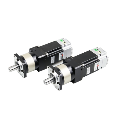 Jkongmotor 0.64N.m 200W RS485 Canopen Ethercat Servo Motor یکپارچه با راننده بدون برس DC Servo Motor با گیربکس