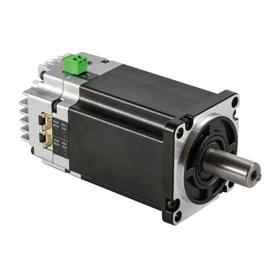 Jkongmotor 0.64N.m 200W RS485 Canopen Ethercat Servo Motor یکپارچه با راننده بدون برس DC Servo Motor با گیربکس