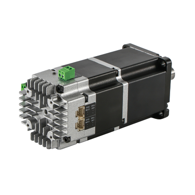 Jkongmotor 0.64N.m 200W RS485 Canopen Ethercat Servo Motor یکپارچه با راننده بدون برس DC Servo Motor با گیربکس