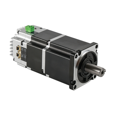 Jkongmotor 48VDC 1.27nm 400W RS485 Canopen DC Servo Motor یکپارچه با راننده همراه با ترمز یا گیربکس