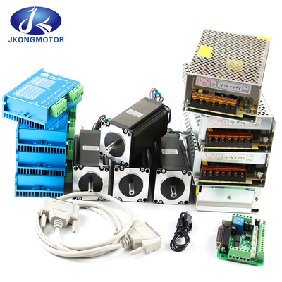 Jkongmotor 57bygh موتور پله برقی موتور پله برقی CNC هیبریدی با گیربکس سیاره ای / ترمز / رمزگذاری