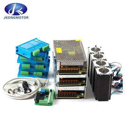 Jkongmotor الکتریکی 1.2 درجه NEMA 8/17/23/32 3 فاز IP65 ضد آب موتور دو قطبی مرحله ای