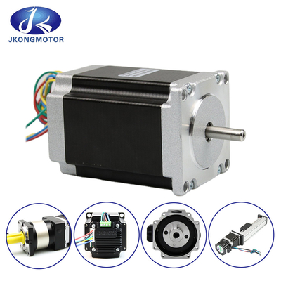 Jkongmotor Torque High NEMA 17/23/34 نوع 86bygh 450A / 450b / 450c موتور مرحله ای حلقه بسته برای ماشین روتر CNC