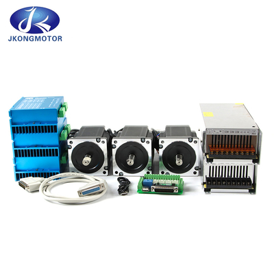 Jkongmotor Nema 11 17 23 24 34 مجموعه هیبریدی حلقه بسته موتور مرحله ای حلقه بسته یکپارچه با رمزگذاری / ترمز / گیربکس