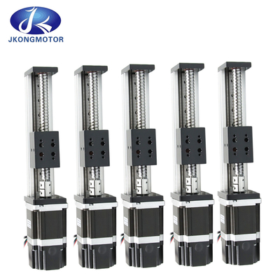 Jkongmotor Nema 11 17 23 24 34 مجموعه هیبریدی حلقه بسته موتور مرحله ای حلقه بسته یکپارچه با رمزگذاری / ترمز / گیربکس
