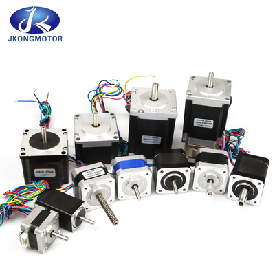Jkongmotor Nema 11 17 23 24 34 مجموعه هیبریدی حلقه بسته موتور مرحله ای حلقه بسته یکپارچه با رمزگذاری / ترمز / گیربکس