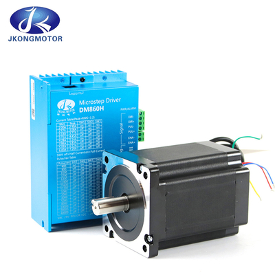 Jkongmotor Torque High 12Nm Nema34 موتور خطی مرحله ای با حلقه بسته برای ماشین سکس با رمزگذاری و راننده