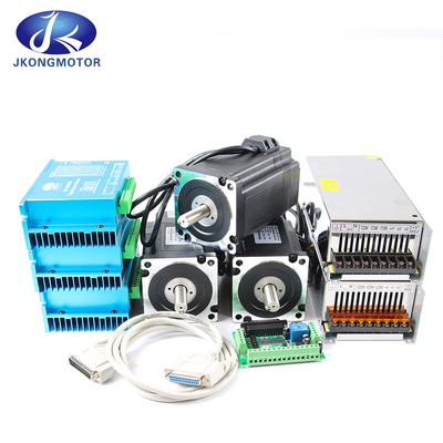 Jkongmotor Torque High 12Nm Nema34 موتور خطی مرحله ای با حلقه بسته برای ماشین سکس با رمزگذاری و راننده