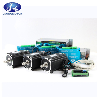 Jkongmotor Torque High 12Nm Nema34 موتور خطی مرحله ای با حلقه بسته برای ماشین سکس با رمزگذاری و راننده