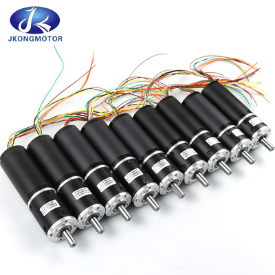 Jkongmotor تولید کننده حرفه ای موتور DC بدون برس قابل تنظیم مشخصات / اندازه 28mm-130mm / قدرت 10w-2000w