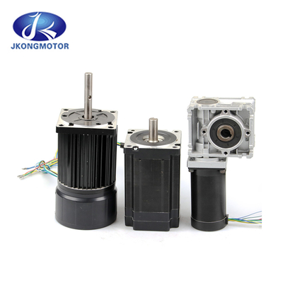 Jkongmotor مرحله 3 50W 100W 200W 300W 400W 12V 24V 36V موتور بدون برس Dc موتور بدون برس Bldc موتور با رمزگذاری