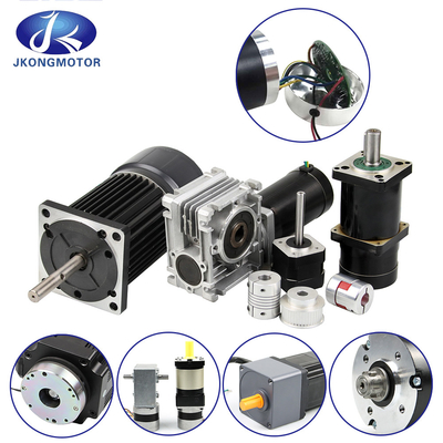 موتور Jkongmotor Worm Gear Brushless DC Motor 200w 400w 80mm BLDC Motor 24V 48V Nema23 34 گیربکس سیاره ای / ترمز / رمزگذاری