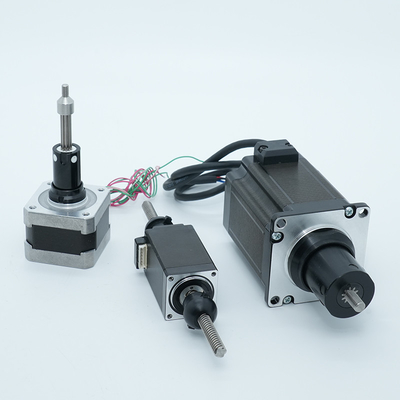 Jkongmotor OEM ODM Nema 8 11 14 17 23 24 34 12v 24v موتور خطی مرحله ای الکتریکی 4 6 سربو اکتواتور موتور