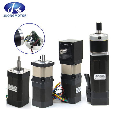 Jkongmotor OEM ODM 12V 24V 36V BLDC موتور بدون برس موتور DC موتور با رمزگذاری برای مهد کودک JK42BLS01-X023