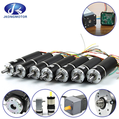 Jkongmotor OEM ODM 12V 24V 36V BLDC موتور بدون برس موتور DC موتور با رمزگذاری برای مهد کودک JK42BLS01-X023