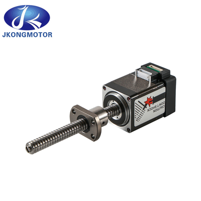 Jkongmotor موتور خطی مرحله ای Nema 11 17 23 34 موتور خطی الکتریکی با بیل پیچ دوام دار