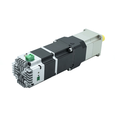 48V 750w 1hp الکتروموتور DC راننده یکپارچه برای کنترل هوشمند ماشین اتوماتیک با موتور دنده سیاره ای 70:1