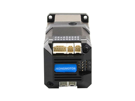 Jkongmotor 42mm Nema 17 موتور مرحله ای 24VDC سیستم حلقه بسته 2 مرحله ای موتور مرحله ای یکپارچه