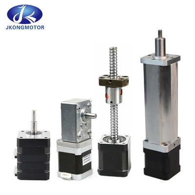 Jkongmotor کارخانه چینی Nema8 11 14 16 17 23 24 34 موتور خطی با پیچ سرب برای چاپگر 3D موتور خطی