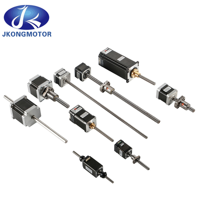 Jkongmotor OEM ODM قیمت خوب Nema 8 11 14 16 17 23 24 34 غیر اسیر غیر اسیر سرعت پایین الکتریکی جانبی خطی موتور خطی