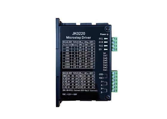 درایور موتور پله ای 36vdc 3A NEMA 17 2 فاز JK0220