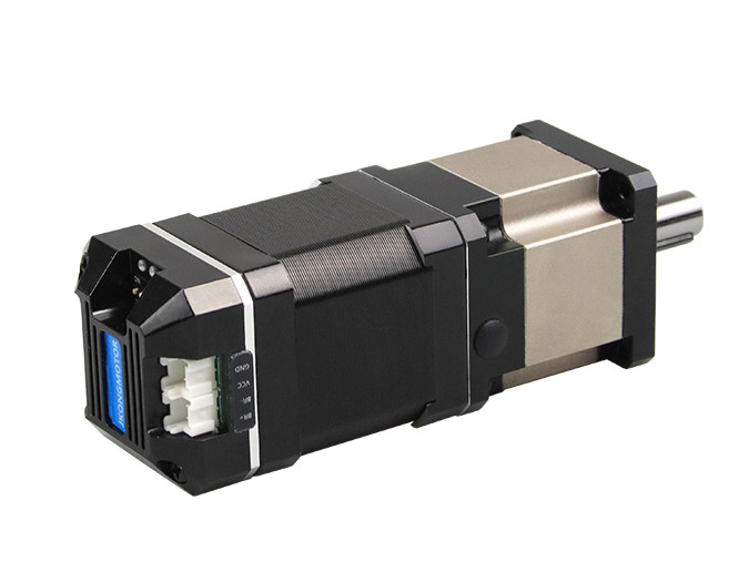 Jkongmotor 42mm Nema 17 موتور مرحله ای 24VDC سیستم حلقه بسته 2 مرحله ای موتور مرحله ای یکپارچه