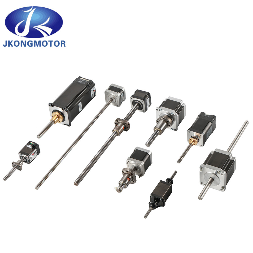 Jkongmotor کارخانه چینی Nema8 11 14 16 17 23 24 34 موتور خطی با پیچ سرب برای چاپگر 3D موتور خطی