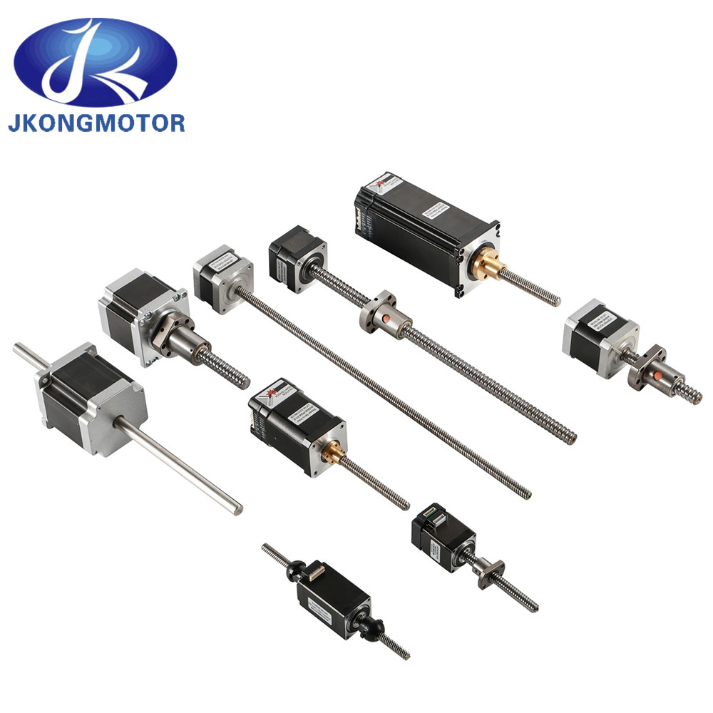 Jkongmotor OEM ODM قیمت خوب Nema 8 11 14 16 17 23 24 34 غیر اسیر غیر اسیر سرعت پایین الکتریکی جانبی خطی موتور خطی